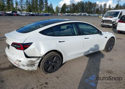 2023 Tesla Model 3 Rear-Wheel Drive from USA, damaged, VIN 5YJ3E1EA3PF569975